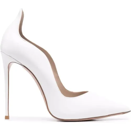 Weiße elegante geschlossene High Heels - Le Silla - Modalova