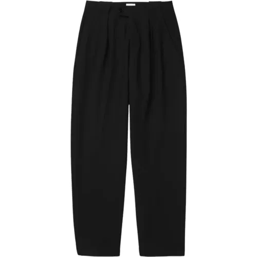 Schwarze Stylische Hose , Damen, Größe: W26 - closed - Modalova