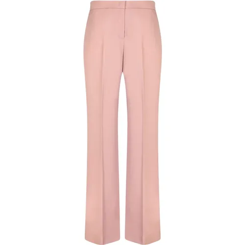 Elegante rosa Hose mit ausgestelltem Saum - pinko - Modalova