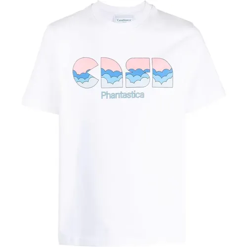 Phantastica Graphic T-Shirt for Men , male, Sizes: 2XL - Casablanca - Modalova