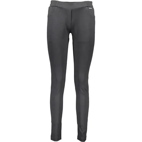 Schwarze Leggings mit Elastischem Bund , Damen, Größe: XL - U.S. Polo Assn. - Modalova