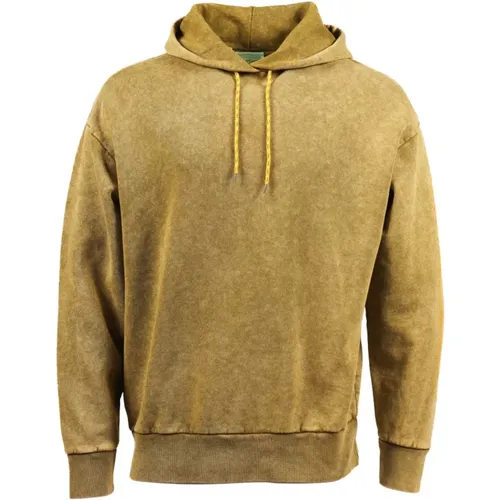 Säulengedruckter Hoodie-Sweatshirt , Herren, Größe: 2XL - Aries - Modalova