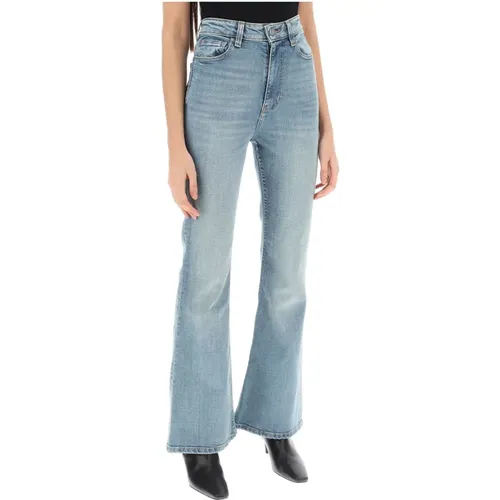 Flared Jeans,Jeans aus Bio-Baumwollmischung - Ganni - Modalova