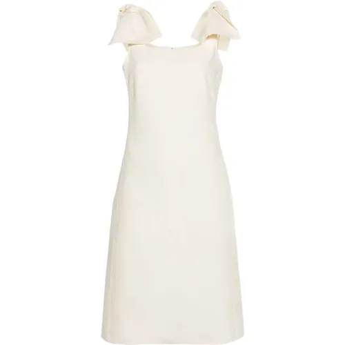 Coconut Milk Long Dress , female, Sizes: S, L, M - Chloé - Modalova