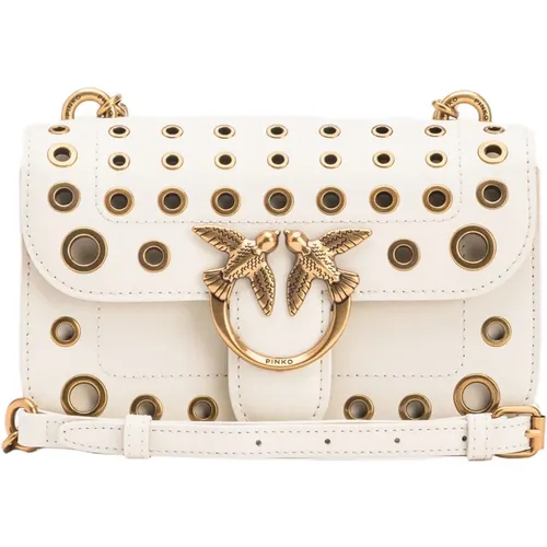 Handbags - Composition: 100% (unspecified) - Product Code: 100048-A17M-Z14Q , female, Sizes: ONE SIZE - pinko - Modalova
