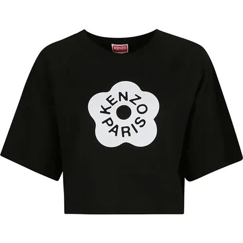 Cropped Boxy T-Shirt,T-Shirts Kenzo - Kenzo - Modalova