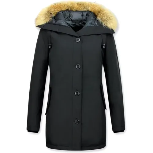 Winter Jacket Canada Long - Parka Side Pockets Women - 505Z , female, Sizes: 2XL - TheBrand - Modalova