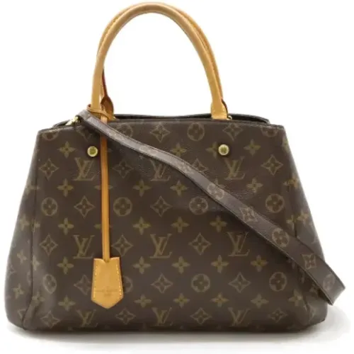 Pre-owned Canvas louis-vuitton-bags , female, Sizes: ONE SIZE - Louis Vuitton Vintage - Modalova