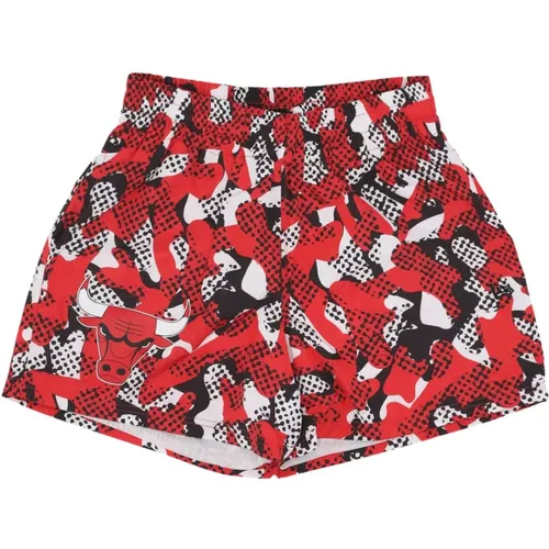 Chicago Bulls Basketball Team Shorts , male, Sizes: XL, M - new era - Modalova