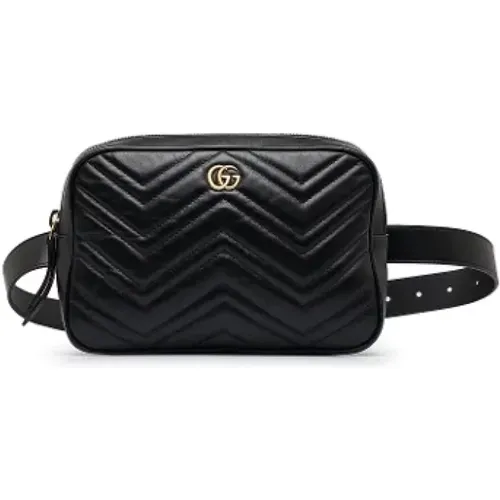 Pre-owned Leder schultertasche - Gucci Vintage - Modalova