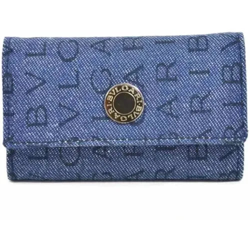 Pre-owned Denim key-holders , unisex, Sizes: ONE SIZE - Bvlgari Vintage - Modalova