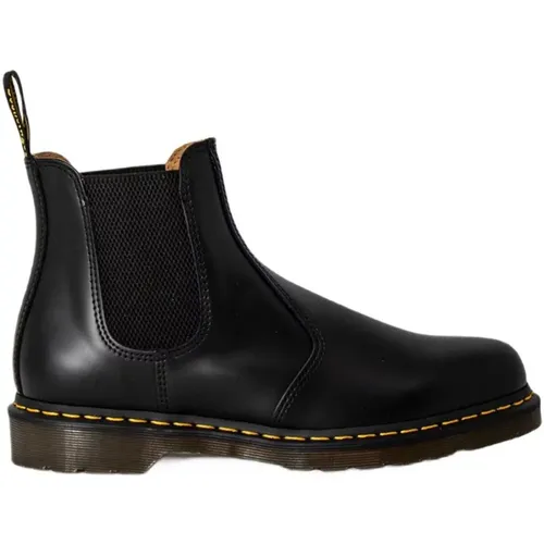 Schwarze Polyester Herrenstiefel , Herren, Größe: 42 EU - Dr. Martens - Modalova