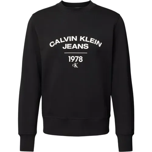 Sweatshirts & Hoodies , Herren, Größe: M - Calvin Klein - Modalova