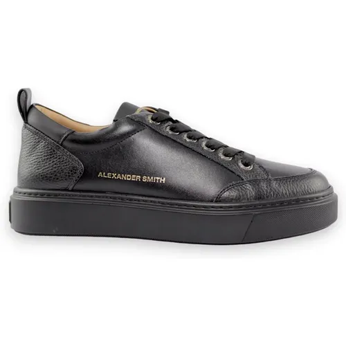 Schwarze Klassische Sneakers - Alexander Smith - Modalova