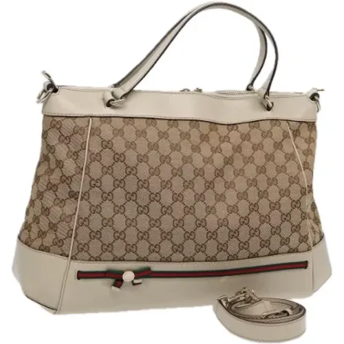 Pre-owned Canvas totes , female, Sizes: ONE SIZE - Gucci Vintage - Modalova