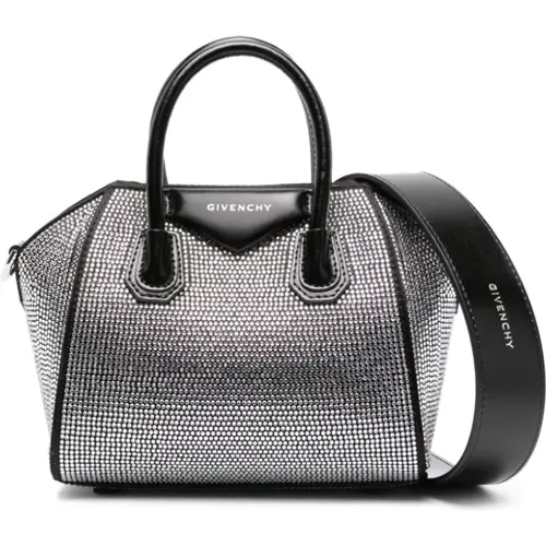 Crystal-Embellished Tote Bag , female, Sizes: ONE SIZE - Givenchy - Modalova