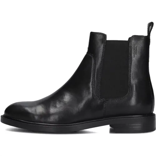 Schwarze Chelsea Boots Amina 001 , Damen, Größe: 38 EU - Vagabond Shoemakers - Modalova