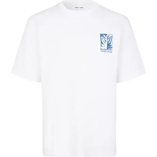 T-Shirts , male, Sizes: L - Samsøe Samsøe - Modalova