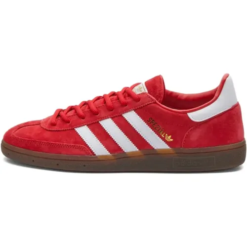 Vintage Handball Spezial Sneakers Scarlet/Cloud White/Gum , male, Sizes: 13 1/3 UK, 15 1/3 UK - adidas Originals - Modalova