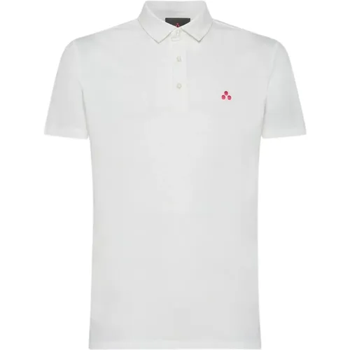 Embroidered Logo Men's Polo Shirt , male, Sizes: L, XL - Peuterey - Modalova