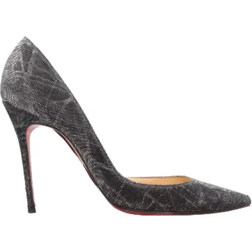 Pre-owned Canvas heels , female, Sizes: 5 UK - Christian Louboutin Pre-owned - Modalova