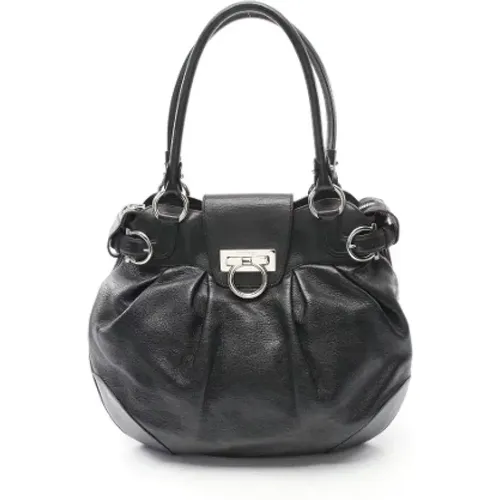 Pre-owned Leather handbags , female, Sizes: ONE SIZE - Salvatore Ferragamo Pre-owned - Modalova