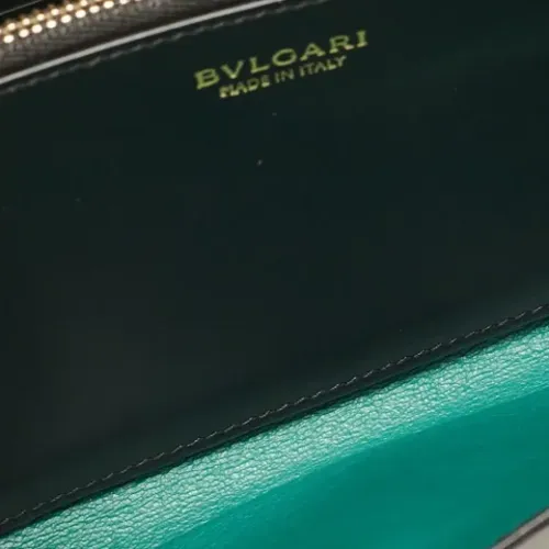 Pre-owned Leather wallets , female, Sizes: ONE SIZE - Bvlgari Vintage - Modalova