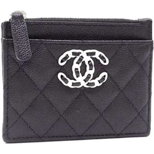 Pre-owned Leather wallets , female, Sizes: ONE SIZE - Chanel Vintage - Modalova