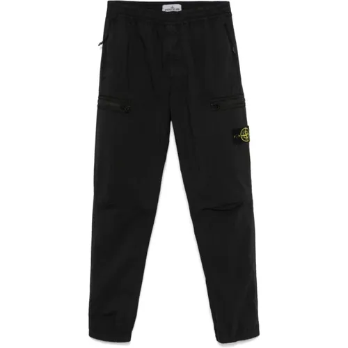 Nylon Cargo Pants , male, Sizes: W31, W30, W33, W32, W34, W29 - Stone Island - Modalova