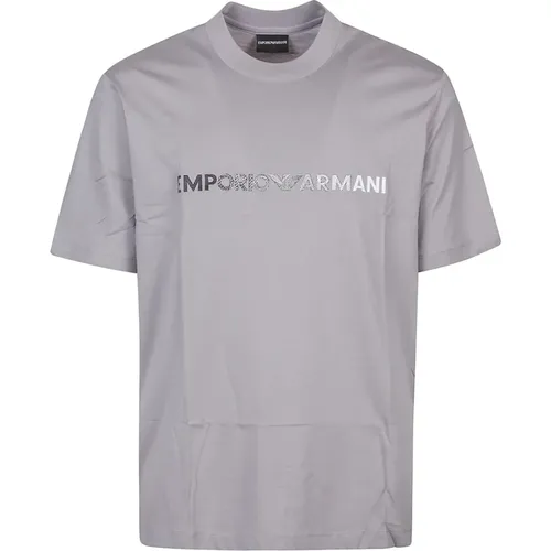 T-Shirt , male, Sizes: L, 2XL - Emporio Armani - Modalova
