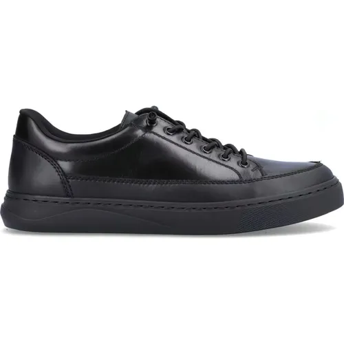 Leather Sneakers for Men , male, Sizes: 9 UK, 10 UK, 11 UK, 8 UK, 7 UK - Rieker - Modalova