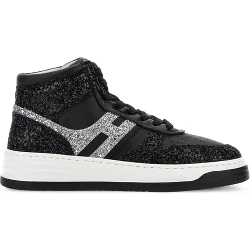 New High-Top Sneakers with Retro Vibes , female, Sizes: 4 1/2 UK, 3 UK, 4 UK, 5 UK - Hogan - Modalova