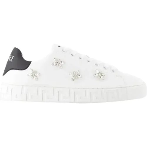 Fabric sneakers , female, Sizes: 7 UK, 6 UK, 4 UK, 5 UK, 8 UK - Versace - Modalova