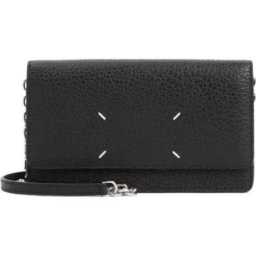 Medium Chain Wallet , female, Sizes: ONE SIZE - Maison Margiela - Modalova