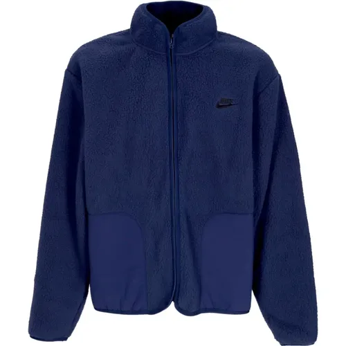 Sherpa Winterized Jacket Midnight Navy/Black , male, Sizes: XL - Nike - Modalova