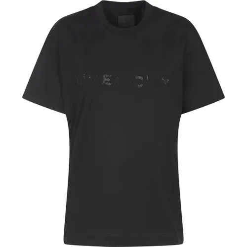 Rhinestone T-Shirt , female, Sizes: XS - Givenchy - Modalova