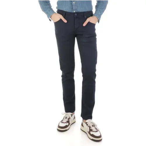 Straight Jeans Upgrade, Missoni Wool Scarf , male, Sizes: W36, W30, W32 - Jacob Cohën - Modalova