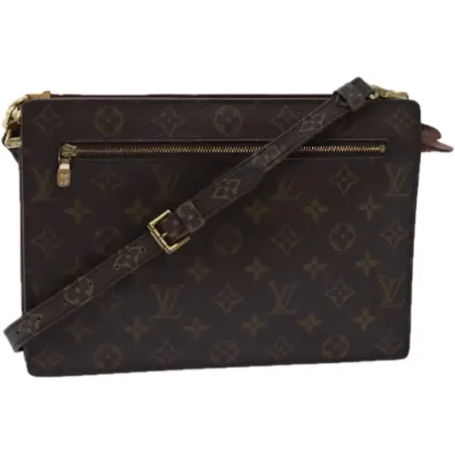 Pre-owned Canvas shoulder-bags , female, Sizes: ONE SIZE - Louis Vuitton Vintage - Modalova