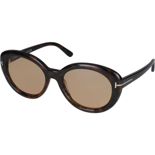 Stylish Sunglasses Ft1009 , female, Sizes: 55 MM - Tom Ford - Modalova
