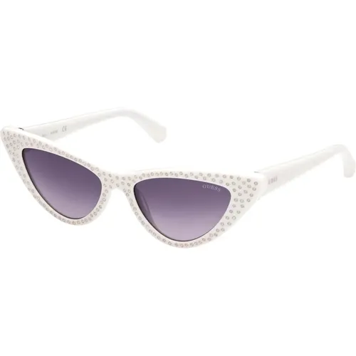 Grey Shaded Sunglasses , female, Sizes: 54 MM - Guess - Modalova