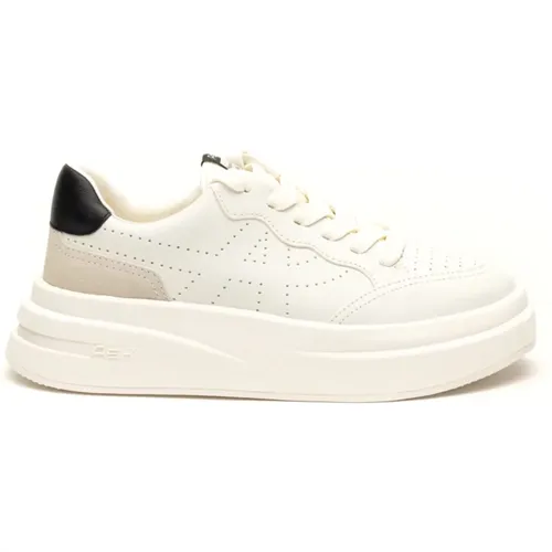 Sportliche Weiße Sneakers , Damen, Größe: 40 EU - Ash - Modalova