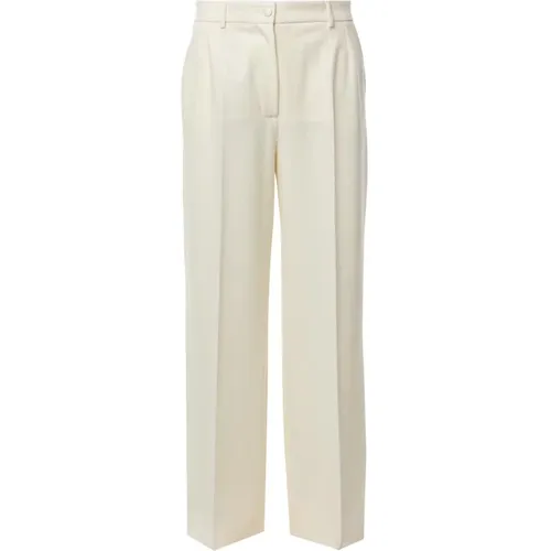 Casual Slim Fit Trousers , female, Sizes: M - Dolce & Gabbana - Modalova