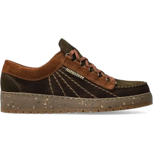 Suede Sneakers , male, Sizes: 8 UK, 6 UK, 7 1/2 UK, 9 UK, 5 UK - mephisto - Modalova