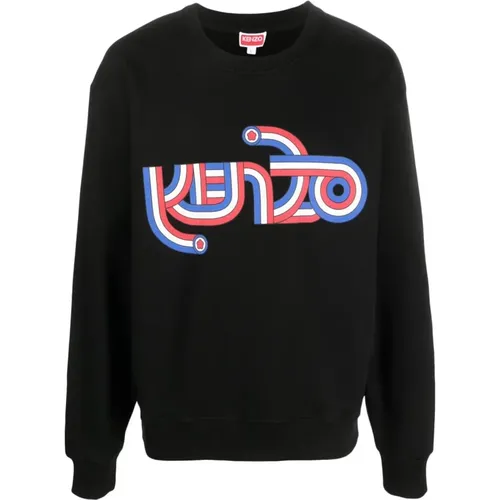 Sweaters with Logo , male, Sizes: XL, L - Kenzo - Modalova