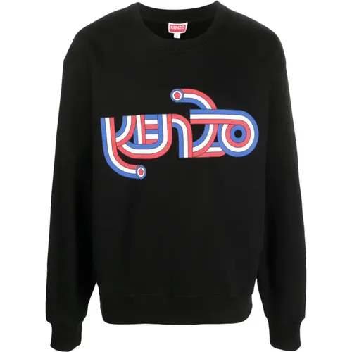 Sweaters with Logo , male, Sizes: XL, L, S, M, 2XL - Kenzo - Modalova