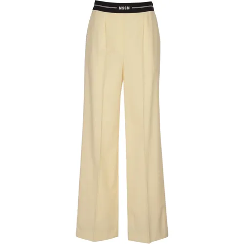 Trousers , female, Sizes: XS, M - Msgm - Modalova