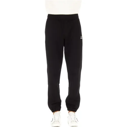 Cotton Sweatpants with Elastic Waist and Hem , male, Sizes: M - C.P. Company - Modalova