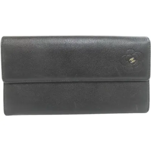 Pre-owned Leather wallets , female, Sizes: ONE SIZE - Chanel Vintage - Modalova