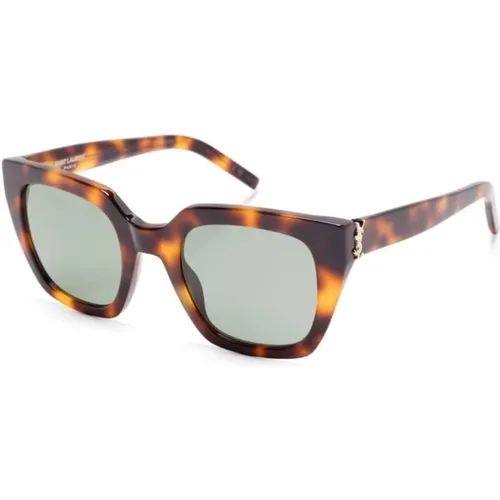 SL M143 003 Sunglasses , female, Sizes: 51 MM - Saint Laurent - Modalova