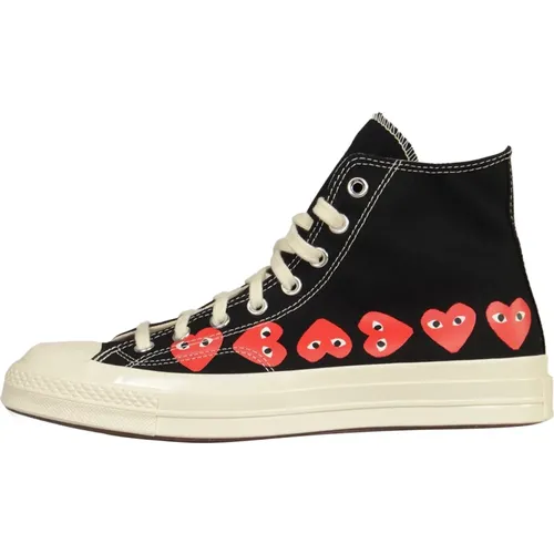 Herz Low Top Sneakers , Herren, Größe: 41 EU - Comme des Garçons Play - Modalova